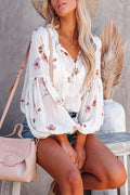 On The Breeze Floral Printed Top