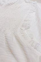 Take Your Time Pleated Ruffle Sleeveless Top