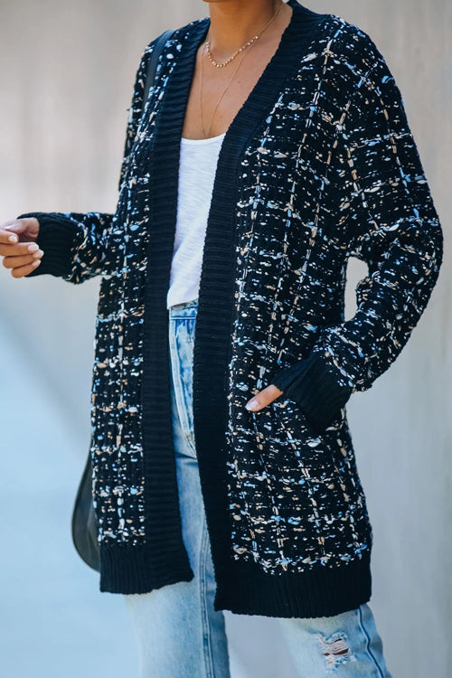Sending Warm Wishes Colorful Knit Cardigan