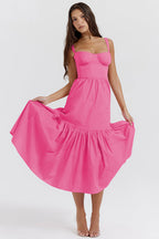 Feels Just Right Floral Print Midi Dress