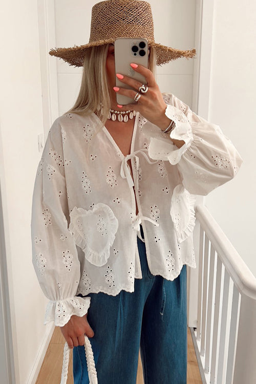 Uniquely You Tie-Front Gingham Top - 10 Colors