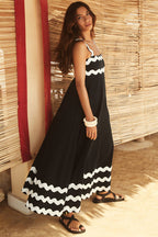 Always With Affection Sleeveless Printed Maxi Dress