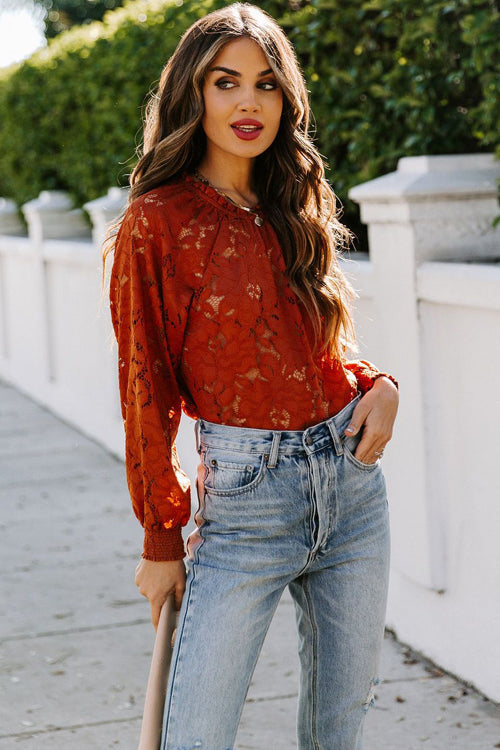 Instant Crush Lace Up Top