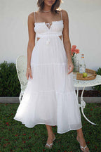 Just Hold On Cut Out Sleeveless Maxi Dress