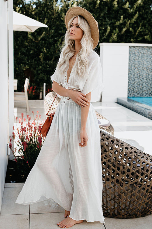 Fresh Air Lace Beach Maxi Dress