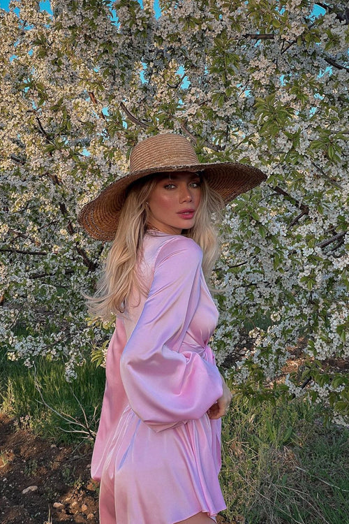 In Your Reveries Tied-Up Long Sleeve Suit