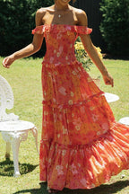 Effortless Day Ahead Printed Maxi Dress