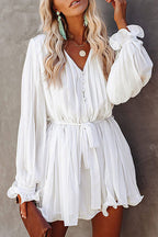 Dance All Evening Pleated Flare Mini Dress