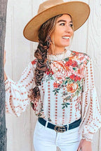 Sorry I'm a Lady Floral Print Top