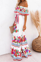 Lost In The Occasion Boho Print Maxi Dress