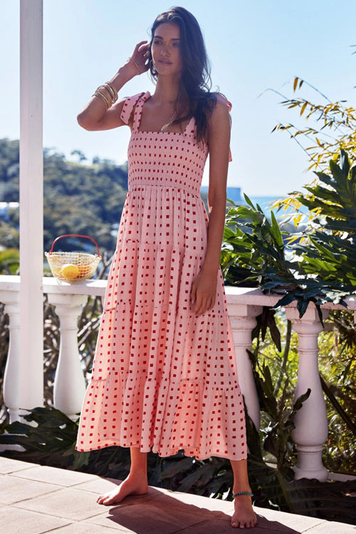 Enchanted Love Story Printed Maxi Dress