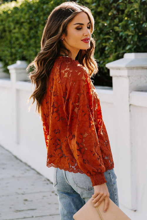 Instant Crush Lace Up Top