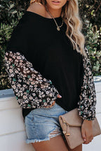 Sunnier Days Printed Long Sleeve Top