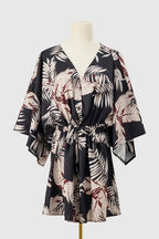 Lost To Affection Printed Button Down Mini Dress
