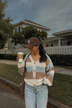 Cozy Ease Button Down Knit Cardigan Sweater