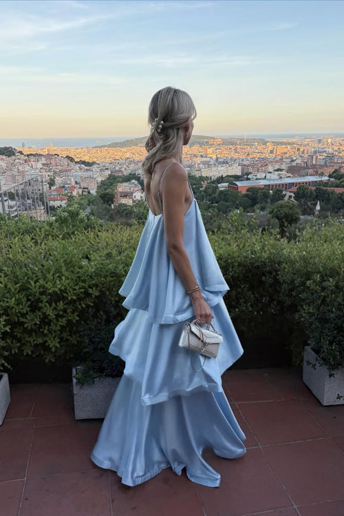 Perfected Charm Layered Maxi Dress