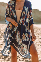Golden Glow & Playful Spirit Printed Kimono