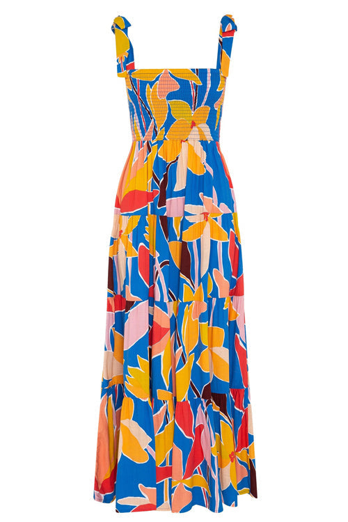 Enchanted Love Story Printed Maxi Dress