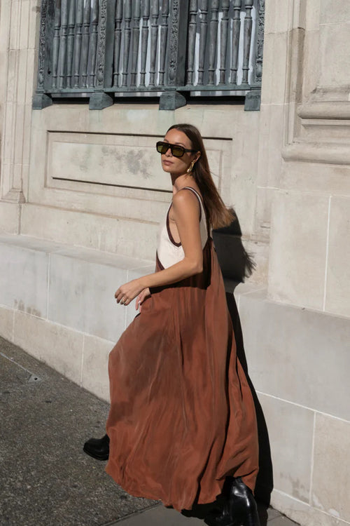 Easily Radiant V-Neck Sleeveless Maxi Dress