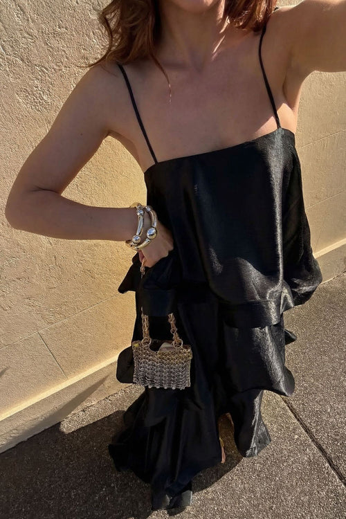 Perfected Charm Layered Maxi Dress