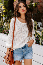 More To Affection Tie-Back Knit Sweater