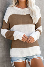In My Arms Striped Knit Sweater