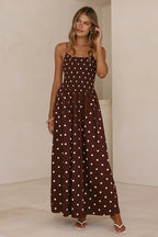 In My Reveries Polka Dots Maxi Dress
