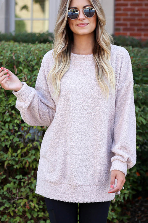 Cozy Season Fluffy Long Sleeve Top