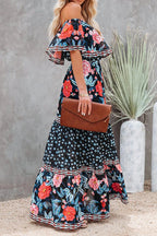 Lost In The Occasion Boho Print Maxi Dress