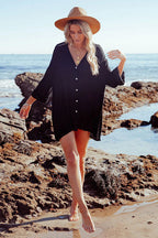 Embrace The Sun Button Down Tunic Top