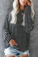 Forever Charming Stiped Casual Knit Top