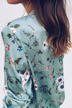 Spring Mood Floral Print Jacket