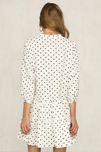 Living The Reverie Dot Mini Dress