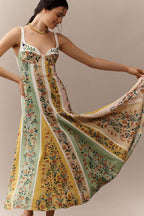 Open-Air Day Printed Midi Dress