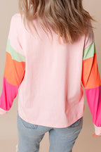 Polished on Repeat Pink Long Sleeve Top