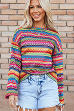 Improved With The Day Bohemia Long Sleeve Top