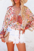 Blooming Season Floral Drawstring Top