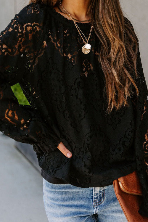 Romantic Allure Lace Removable Cami Top