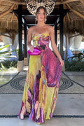 Still the One Pleated Sleeveless Maxi Dress