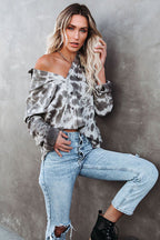 Delightful Mood Tie-Dye Button Up Shirt