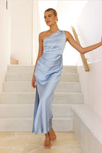 Neila One Shoulder Stain Maxi Dress