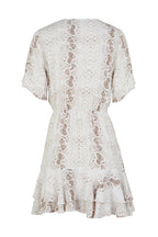 Glow And Shimmer Printed Mini Dress