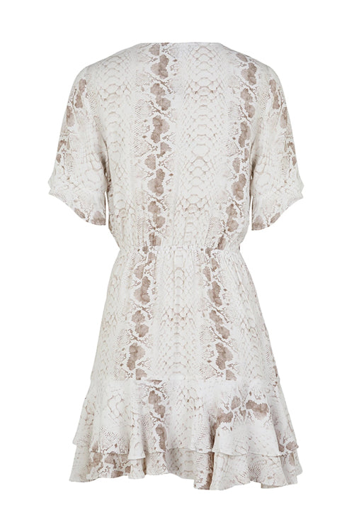 Glow And Shimmer Printed Mini Dress