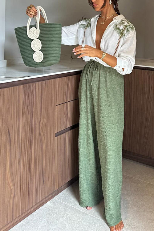 Daily Mood Long Sleeve Shirt Set