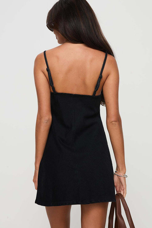 Summer Invite Denim Mini Dress