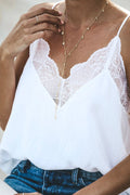 Let's Get Away Lace Cami Top