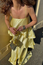 Perfected Charm Layered Maxi Dress