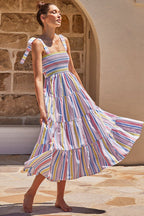 Enchanted Love Story Printed Maxi Dress