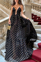 Standout Desires Polka Dot Maxi Dress