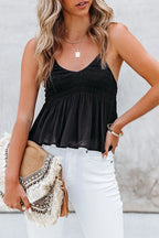 Sunny Smile Smocked Cami Top